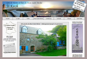 Site Internet : gites Saint Malo
